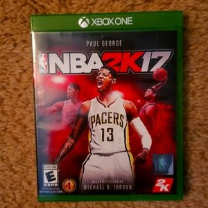 NBA 2K17 XBOX One Game -Used